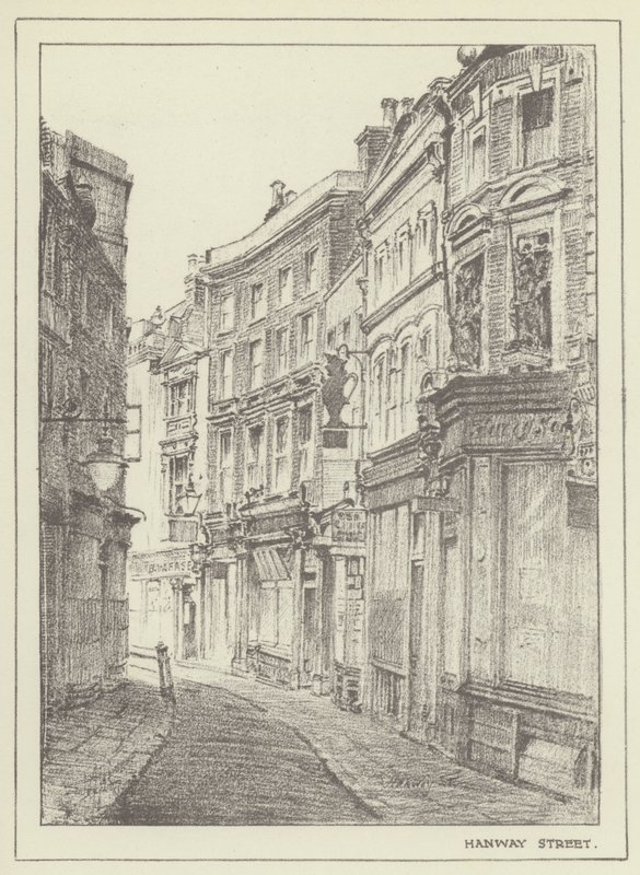 Hanway Street door Alan Stapleton