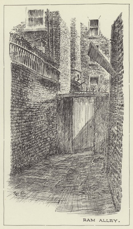 Ram Alley door Alan Stapleton