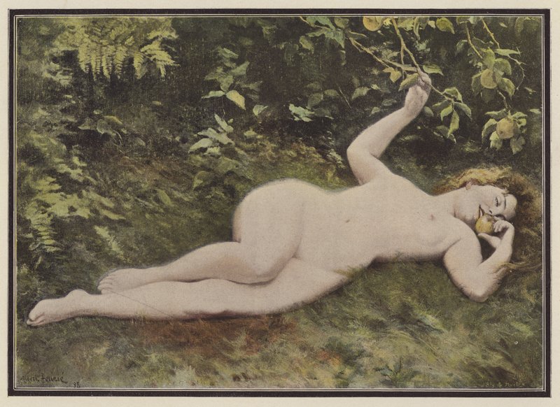 Een dochter van Eva door Albert Auguste Fourie