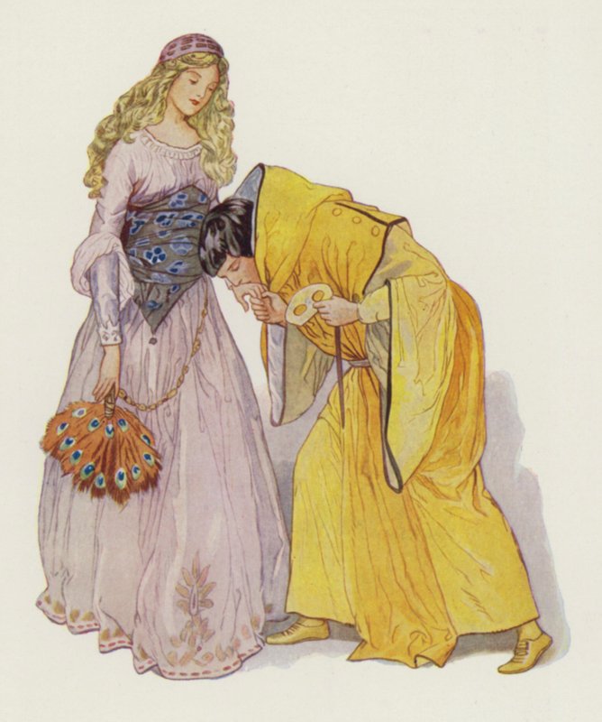 Romeo en Julia door Albert Edward Jackson