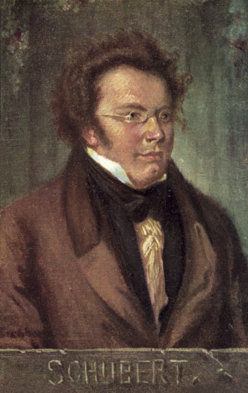 Franz Schubert door Albert Eichhorn