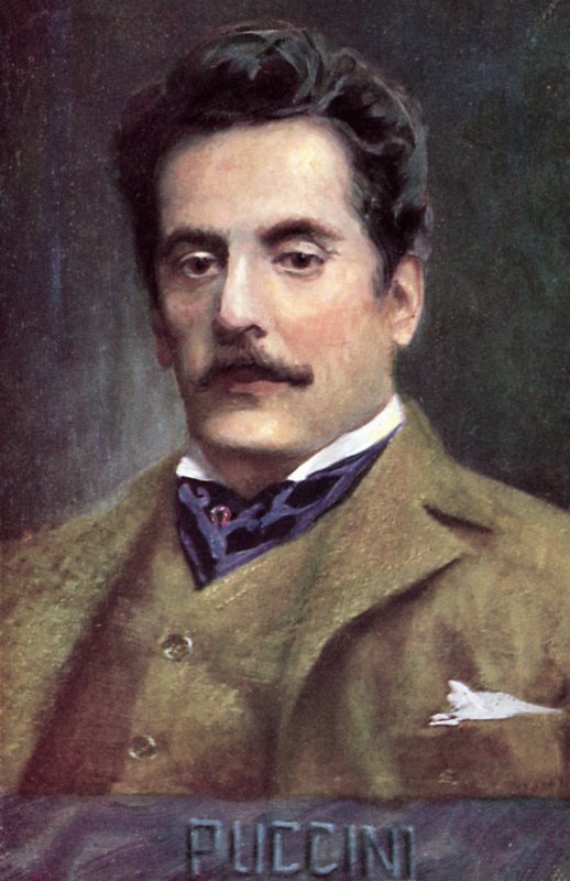 Giacomo Puccini door Albert Eichhorn