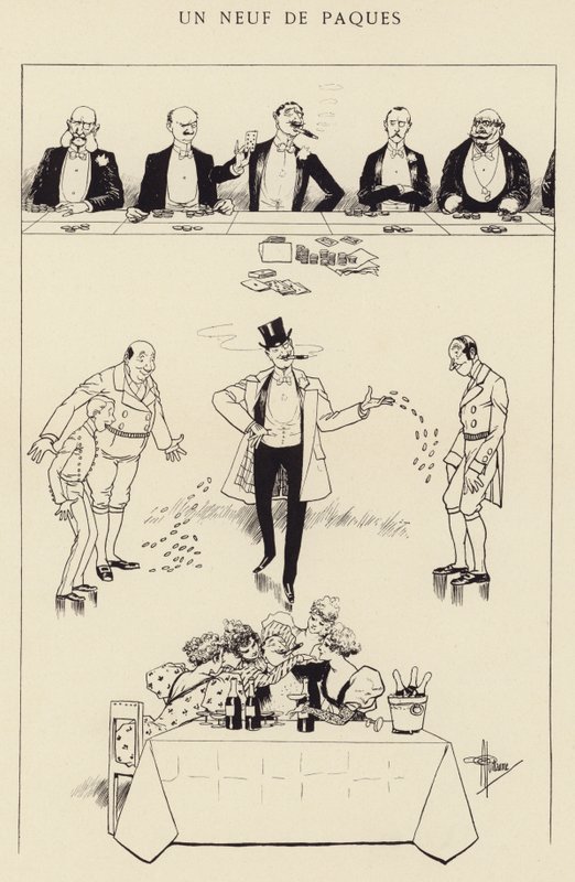Een Paasnegen door Albert Guillaume