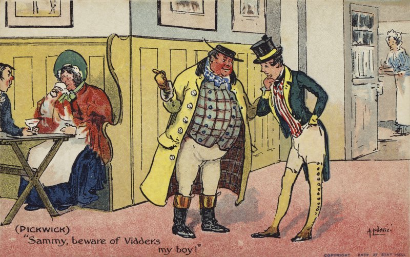 Pickwick Papers door Albert Jnr. Ludovici