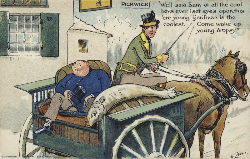 Pickwick Papers door Albert Jnr. Ludovici