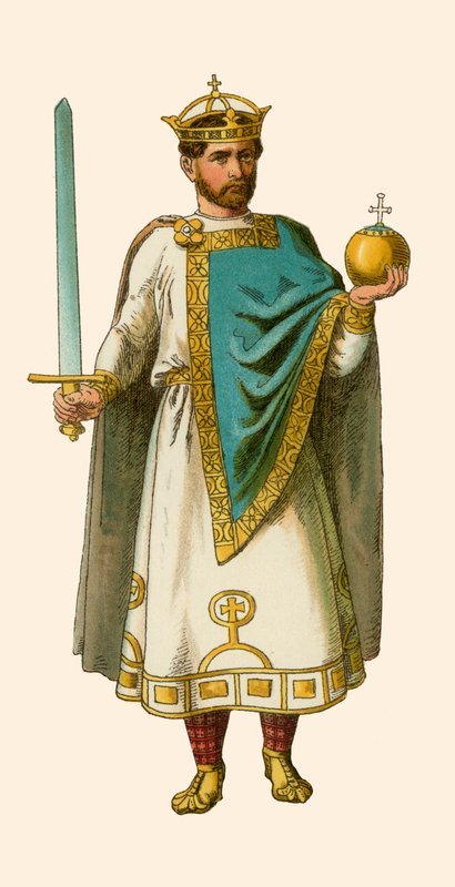 Keizer Hendrik II door Albert Kretschmer