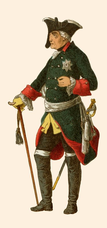 Frederik II, de Grote door Albert Kretschmer