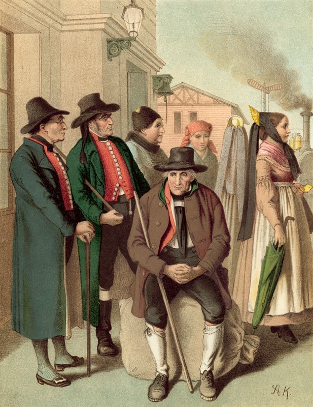 Duitse klederdracht, Beieren door Albert Kretschmer