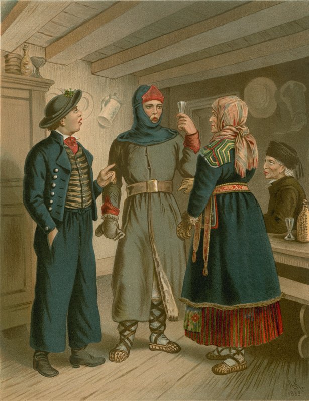 Duitse klederdracht, Littauen door Albert Kretschmer