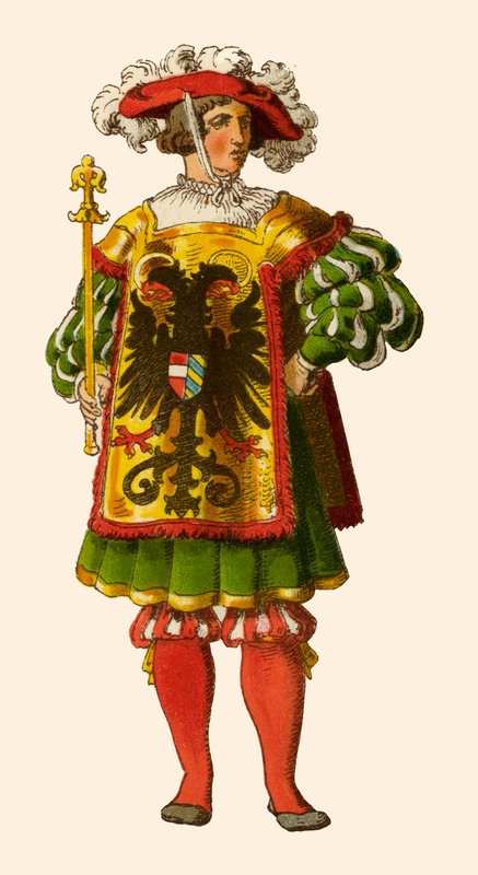 Keizerlijke heraut door Albert Kretschmer