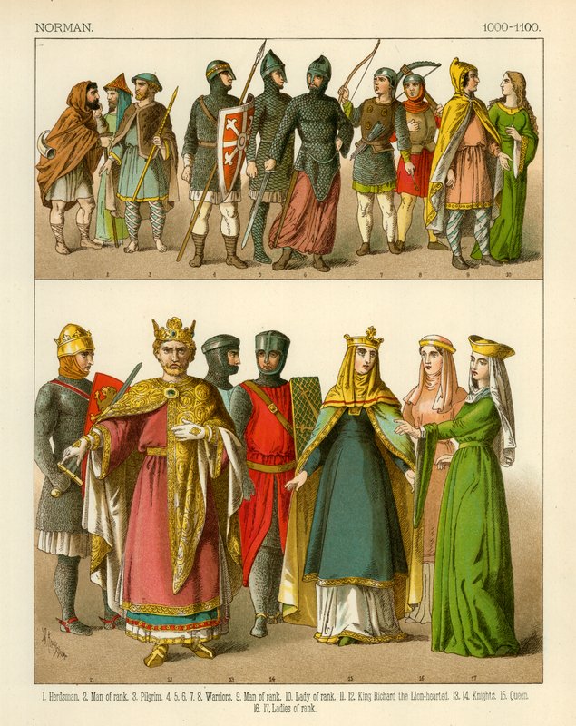 Normandiër 1000-1100 door Albert Kretschmer