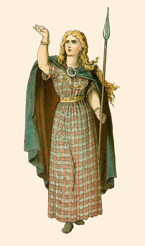 Koningin Boudica door Albert Kretschmer