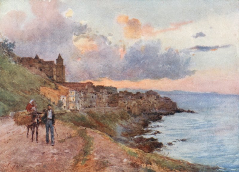 Cefalu: Zonsondergang door Alberto Pisa
