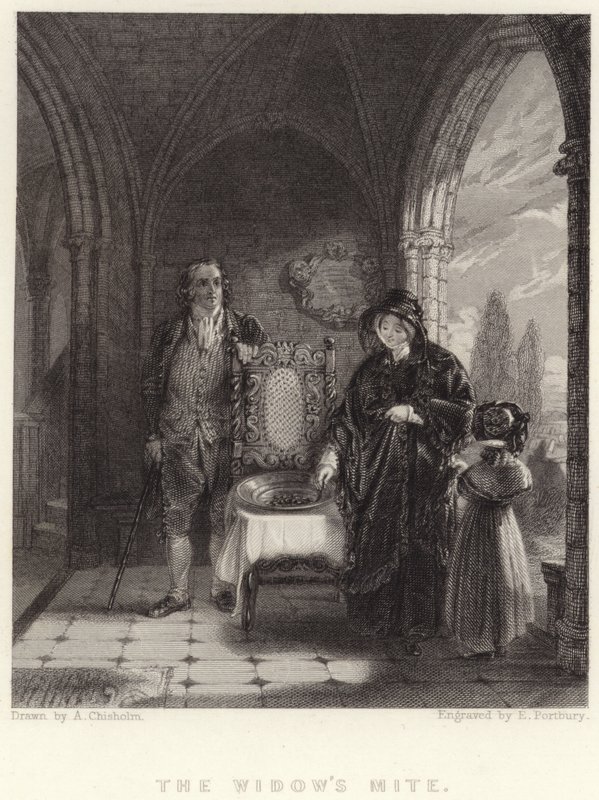 De Munt van de Weduwe door Alexander (after) Chisholm