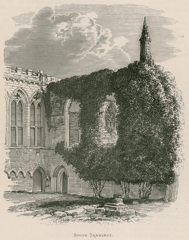 Bolton Priory, Zuid Transept door Alexander Francis Lydon
