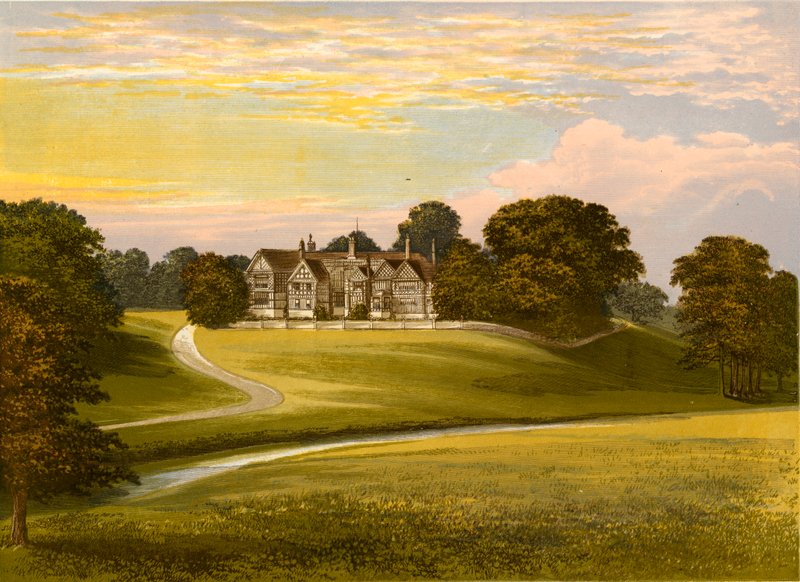 Bramhall Hall door Alexander Francis Lydon