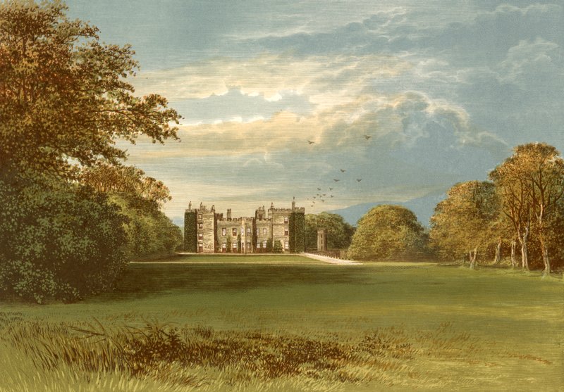 Chillingham Castle door Alexander Francis Lydon
