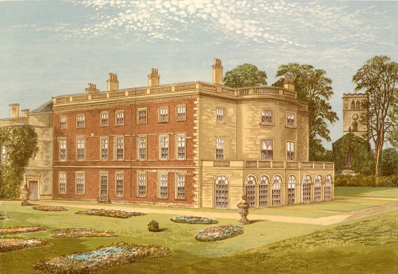 Clifton Hall door Alexander Francis Lydon