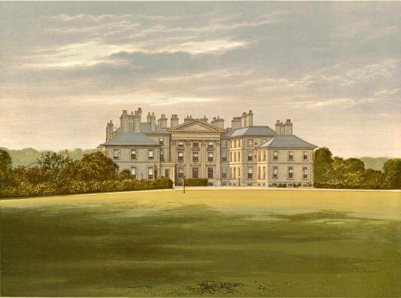 Dalkeith Paleis door Alexander Francis Lydon