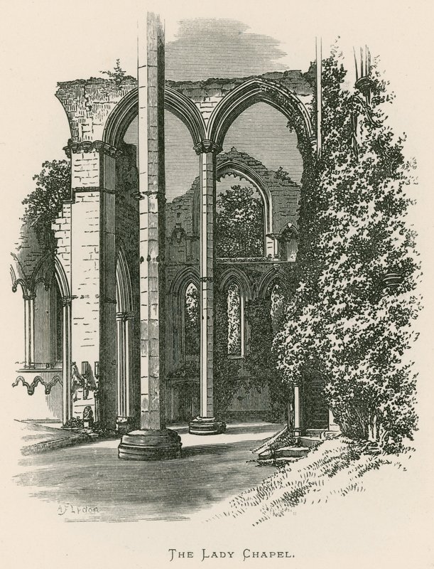 Fountains Abdij, De Vrouwenkapel door Alexander Francis Lydon