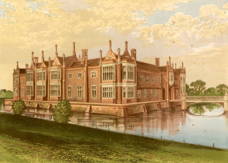 Helmingham Hall door Alexander Francis Lydon