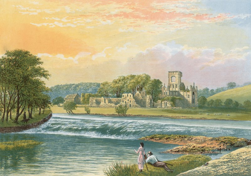 Kirkstall Abdij door Alexander Francis Lydon
