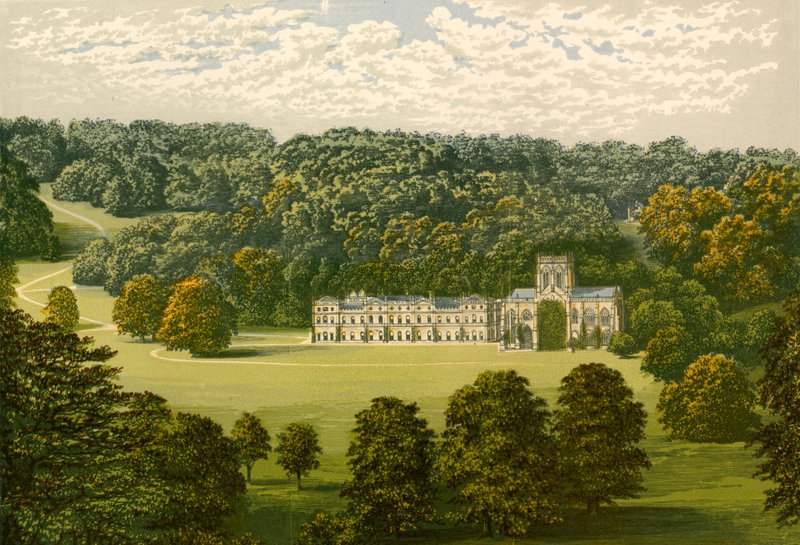 Milton Abbey door Alexander Francis Lydon