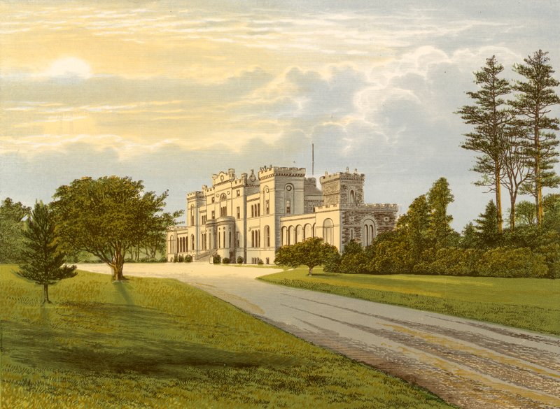 Rossie Kasteel door Alexander Francis Lydon