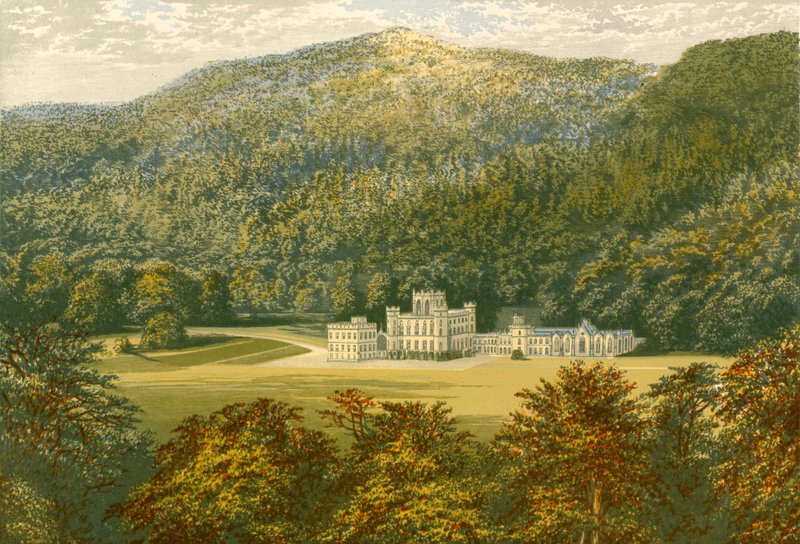 Taymouth Castle door Alexander Francis Lydon