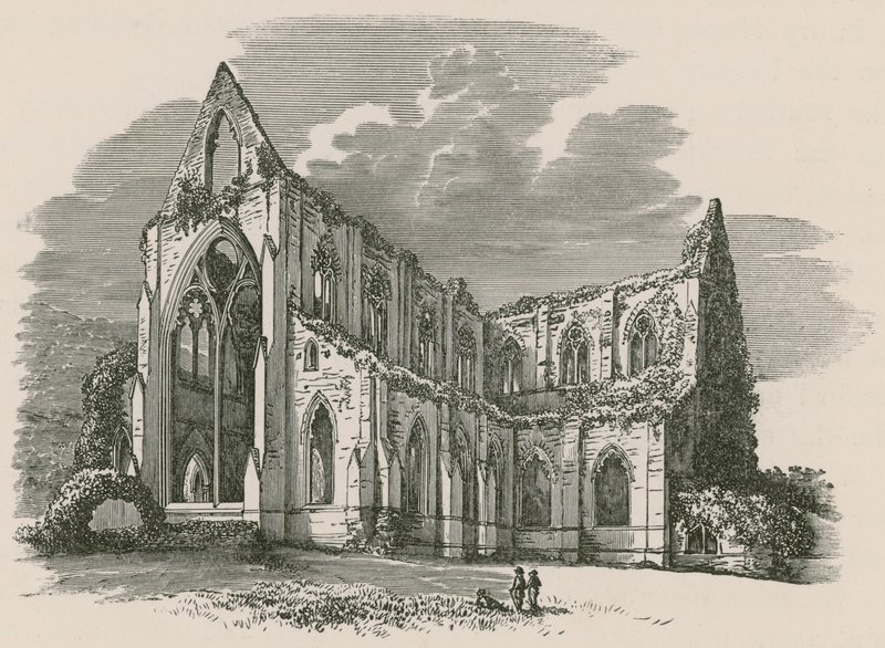 Tintern Abdij door Alexander Francis Lydon