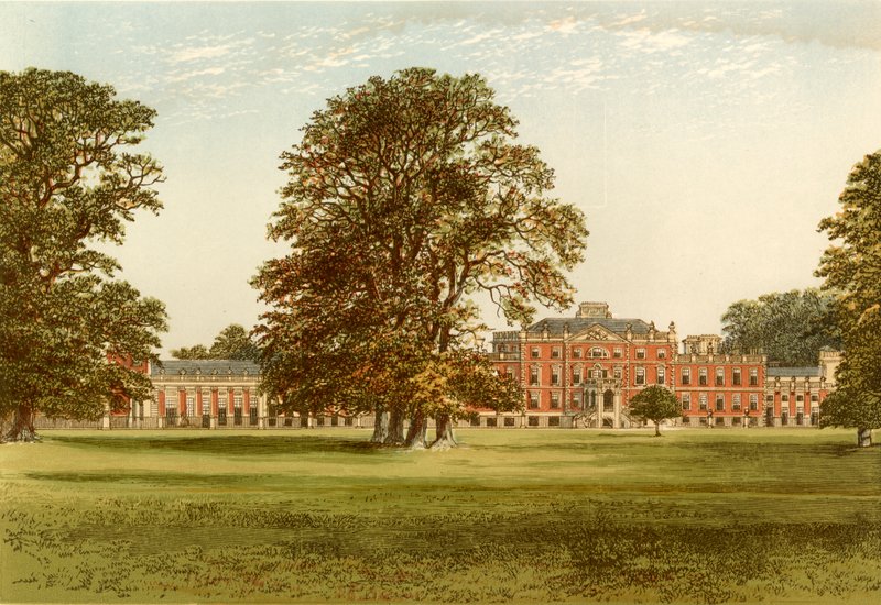 Wimpole Hall door Alexander Francis Lydon