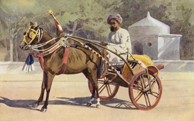 Een Benares Ekka door Alexander Henry Hallam Murray