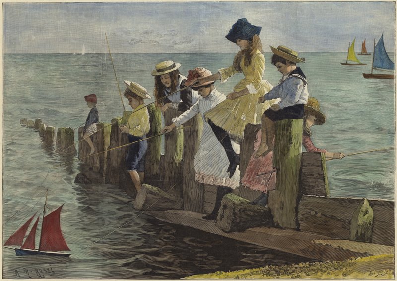 Kleine vissers door Alexander M. Rossi