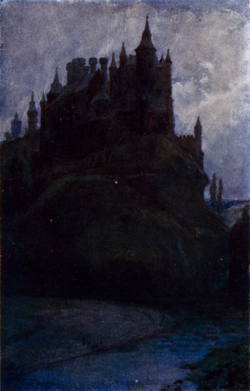 Het Alcazar, Segovia door Alexander Wallace Rimington