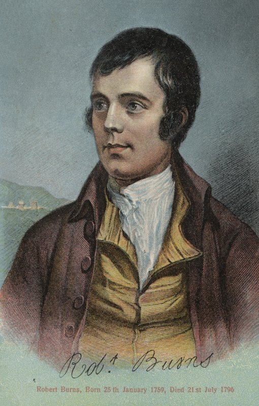 Robert Burns, Schotse dichter door Alexander after Nasmyth