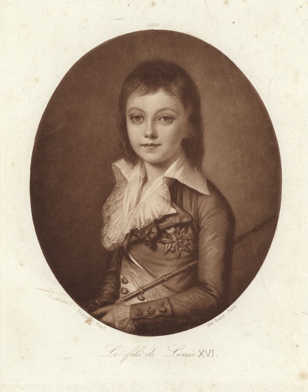De zoon van koning Lodewijk XVI door Alexandre Kucharski