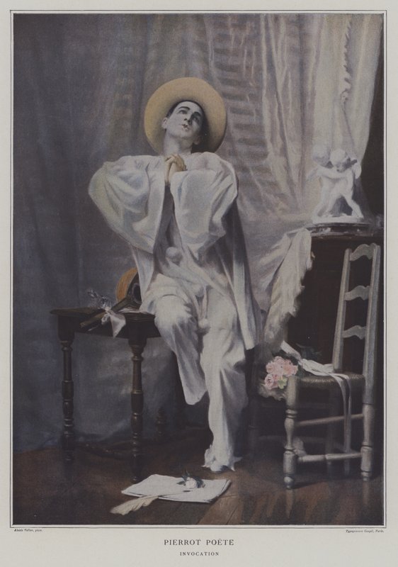 Pierrot Dichter. Aanroeping door Alexis Vollon