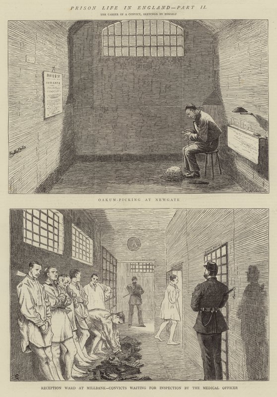 Gevangenisleven in Engeland, deel II door Alfred Chantrey Corbould
