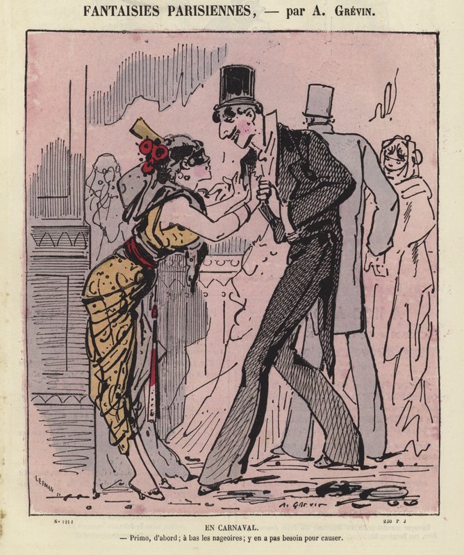 Parijse fantasieën door Alfred Grevin
