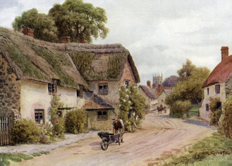 Carhampton, Somerset door Alfred Robert Quinton