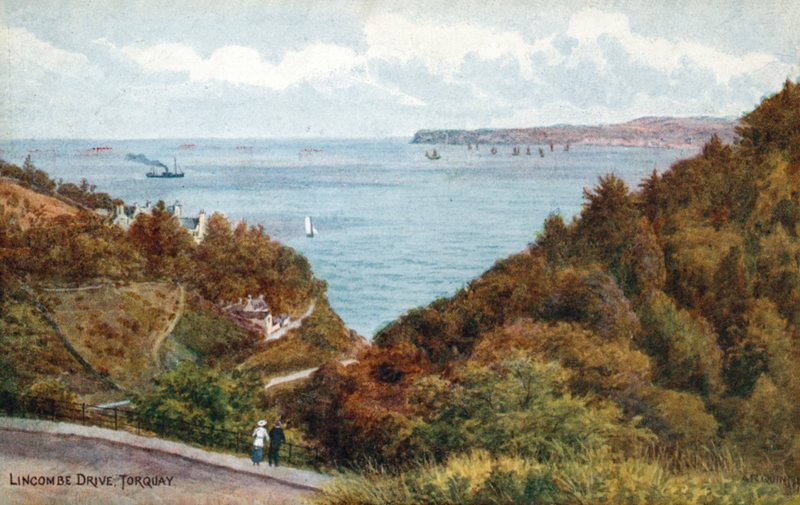 Lincombe Drive, Torquay door Alfred Robert Quinton