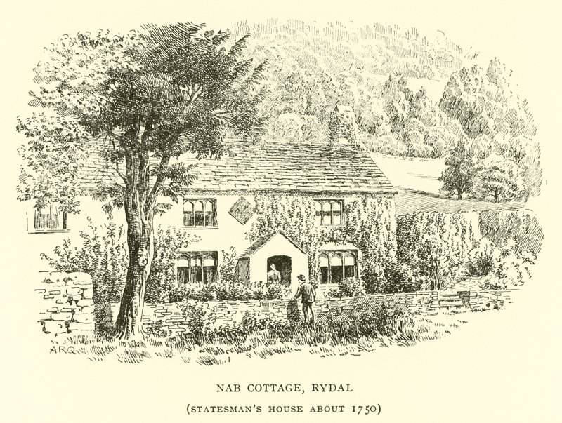 Nab Cottage, Rydal door Alfred Robert Quinton