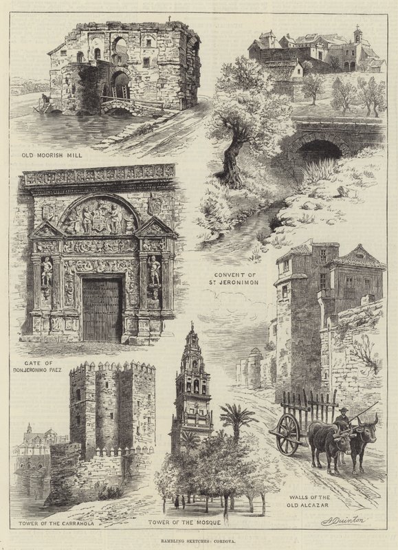 Zwerfschetsen, Cordova door Alfred Robert Quinton