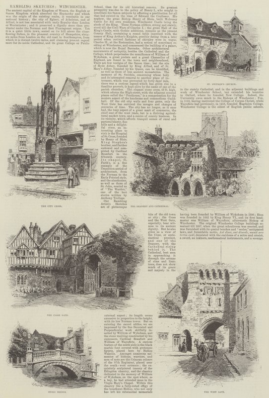 Zwerfschetsen, Winchester door Alfred Robert Quinton