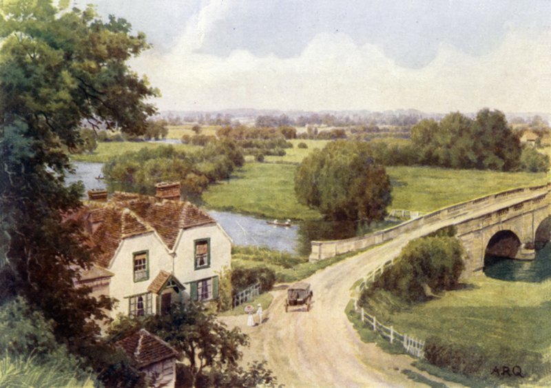 Shillingford Bridge door Alfred Robert Quinton