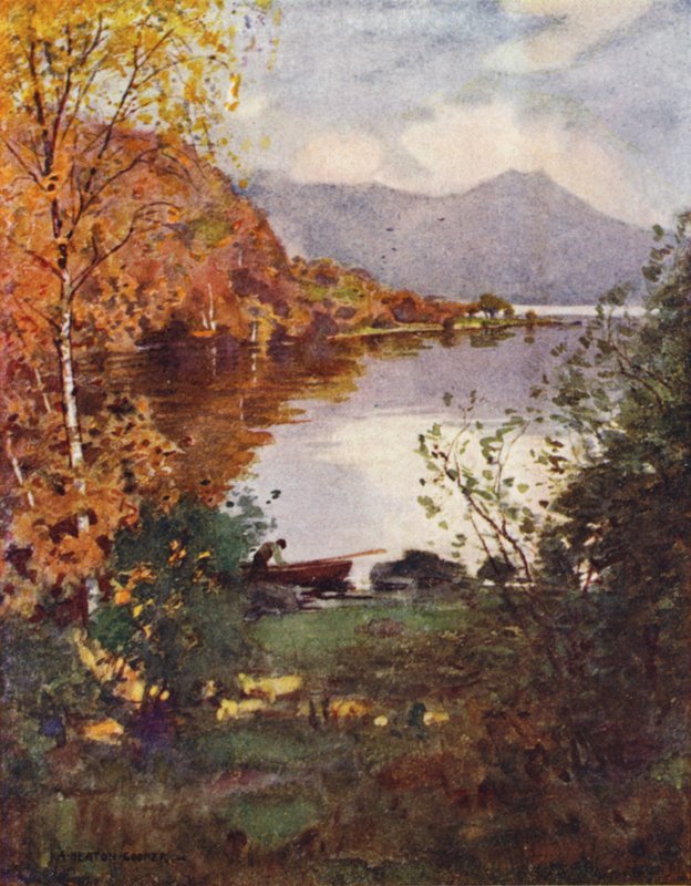 Innisfallen Island, Killarney door Alfred Heaton Cooper