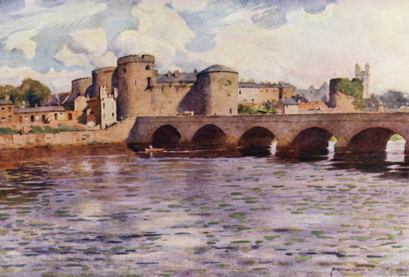 Kasteel Limerick door Alfred Heaton Cooper