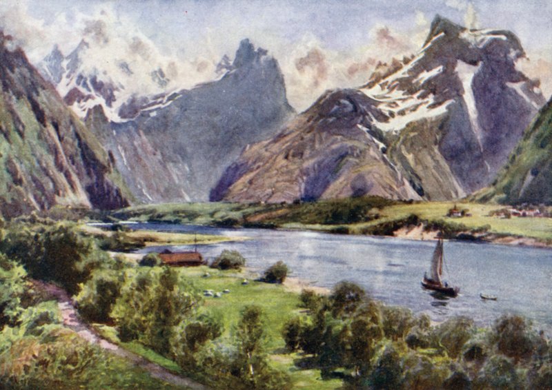 De Bergen van Romsdal door Alfred Heaton Cooper