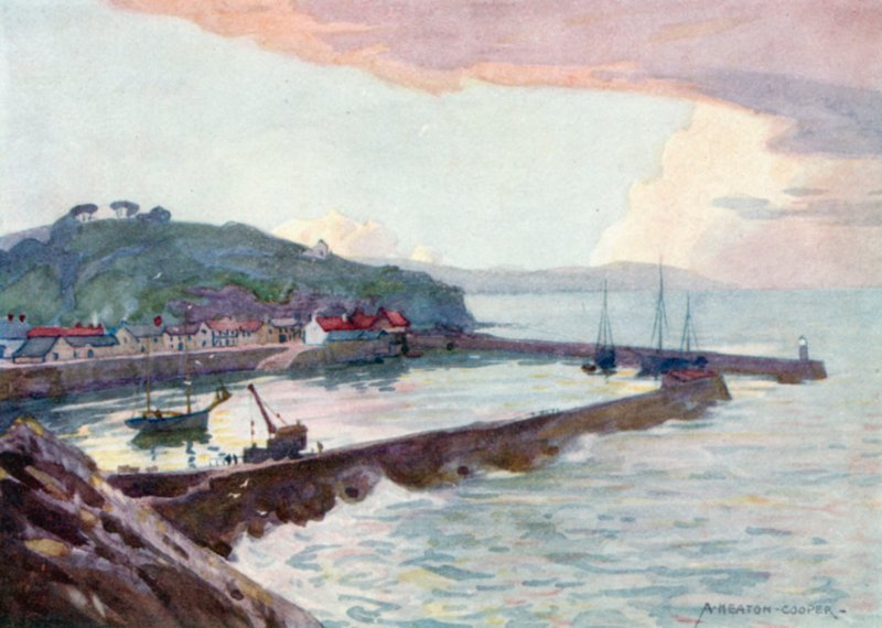 Watchet Haven door Alfred Heaton Cooper
