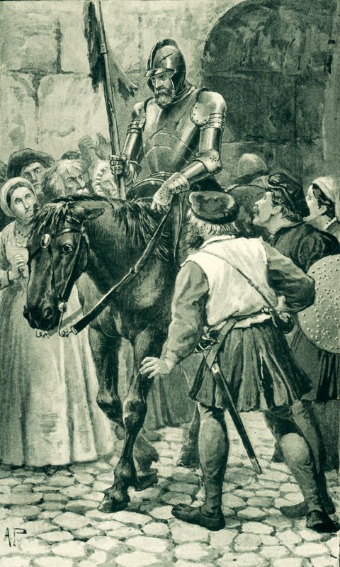 Een overlevende van Flodden door Alfred Pearse